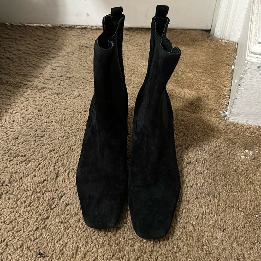 Sam Edelman suede black boots